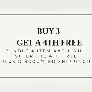 Promotional Offer: Buy 3 Get 1 Free